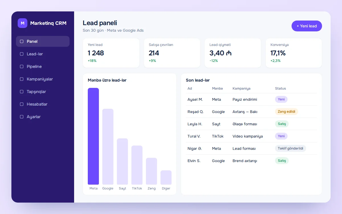 Marketinq CRM
